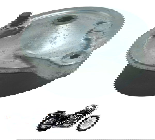 Espelho Roda Traseira Honda Vt Shadow 600 C 95-05 Original Cinza