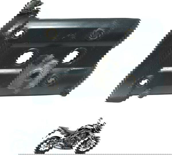 Tampa Cabeçote C/ Detalhes Kawasaki Er6n 10-14 Original