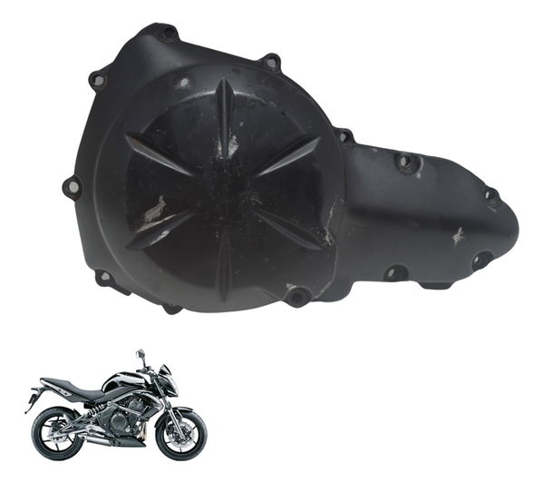 Tampa Estator C/ Detalhes Kawasaki Er6n 10-14 Original Preto