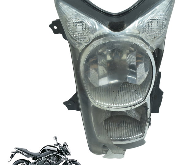 Farol C/ Avaria Kawasaki Er6n 10-14 Original Ambos Lados