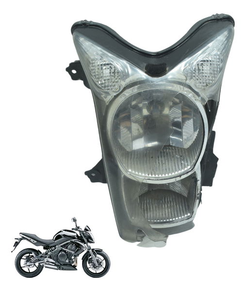 Farol C/ Avaria Kawasaki Er6n 10-14 Original