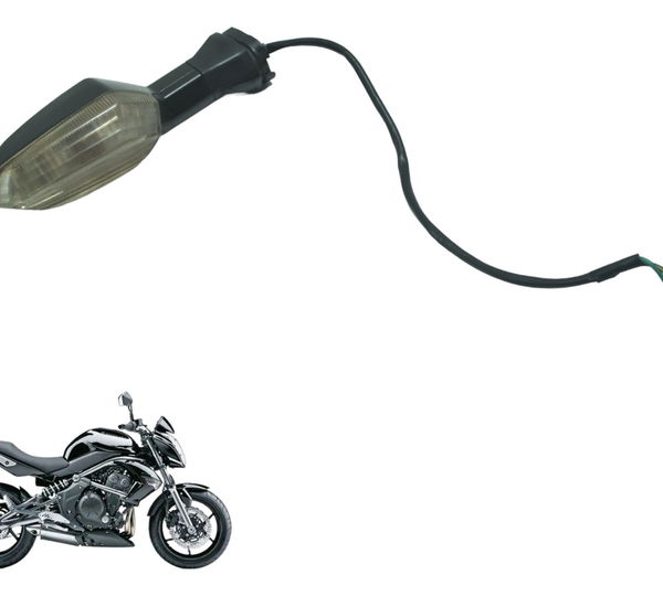 Pisca Traseiro Esquerdo C/ Detalhes Kawasaki Er6n 10-14 Orig