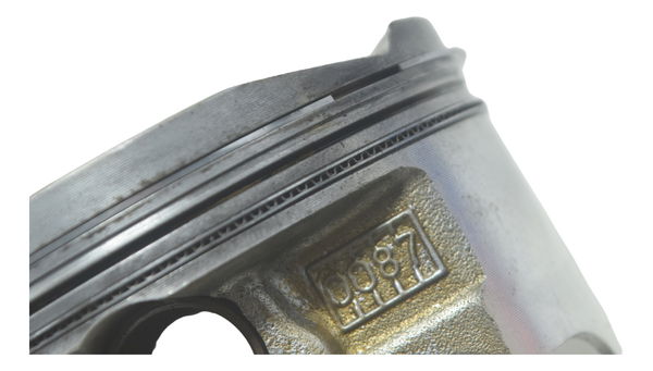 Pistão E Anéis Kawasaki Er6n 10-14 Original