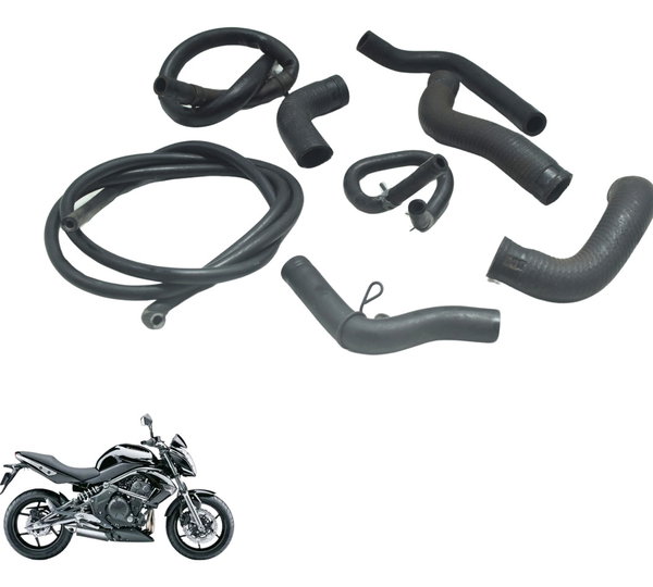 Kit Mangueiras Kawasaki Er6n 10-14 Original