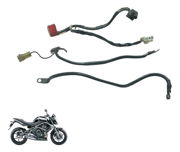 Cabo +/- Bateria Kawasaki Er6n 10-14 Original
