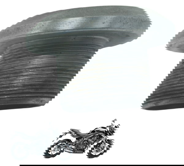 Acabamento Tampa Estator Kawasaki Er6n 10-14 Original Preto