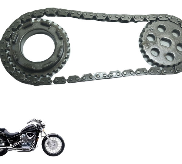 Engrenagens Corrente Bomba Óleo Honda Vt Shadow 600 C 95-05