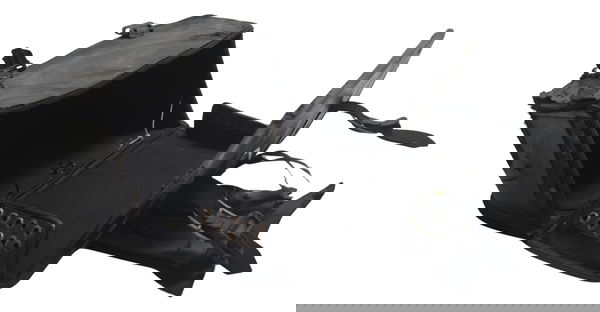 Alforge Direito C/ Avaria Honda Vt Shadow 600 C 95-05 Orig Preto