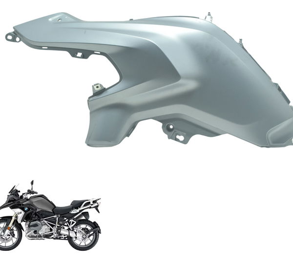 Carenagem Esquerda Tanque  Bmw R1200 R 1200 13-19 Original Cinza