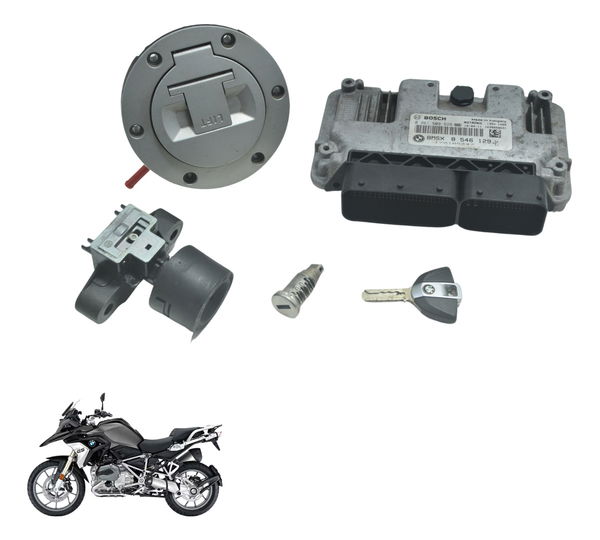 Kit Chave Ignição C/ Módulo Cold Bmw R1200 R 1200 13-19 Orig