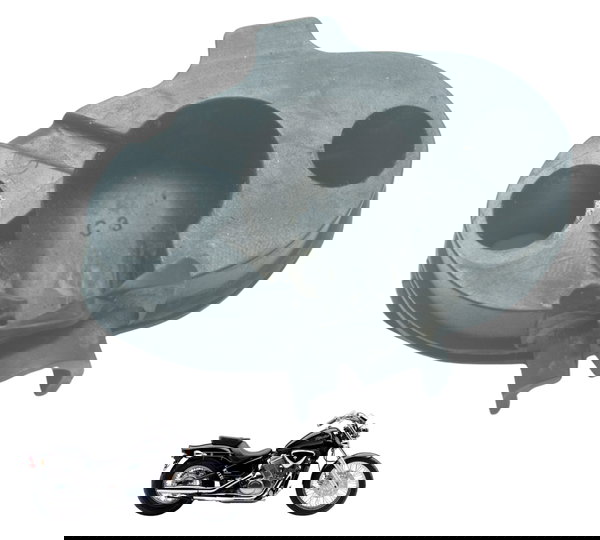 Borracha Acabamento Luz Placa Honda Vt Shadow 600 C 95-05