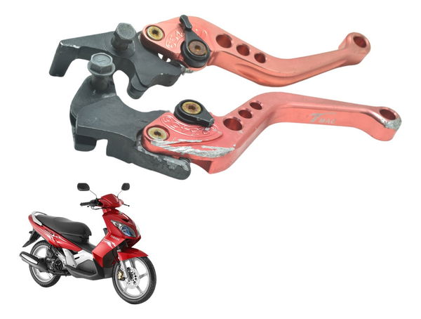 Par Manete Esportivo Tmac C/ Detalhes Yamaha Neo 115 08-11