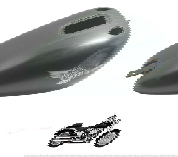 Tanque C/ Avaria Harley Davidson Fat Boy 07-11 Original