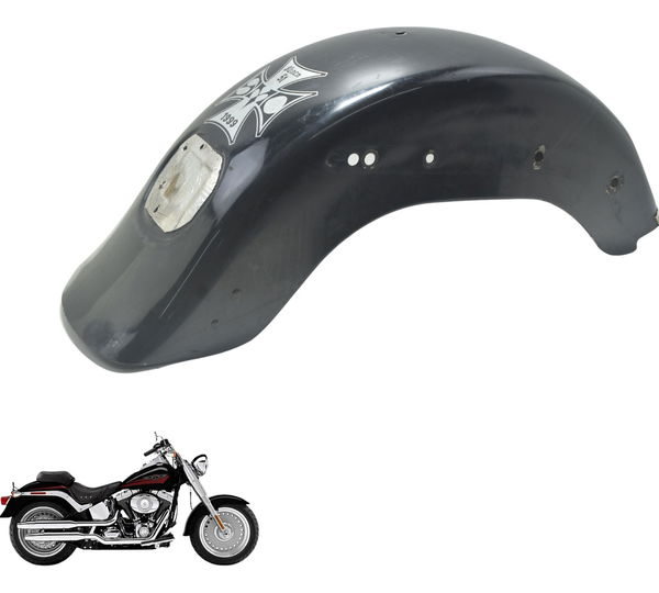 Paralama Tras C/ Avaria Harley Davidson Fat Boy 07-11 Orig