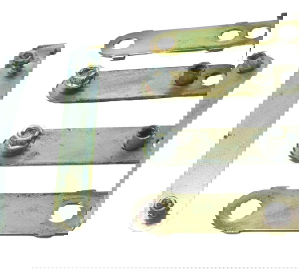 Jogo Suporte Paralama Tras Harley Davidson Fat Boy 07-11 Cinza