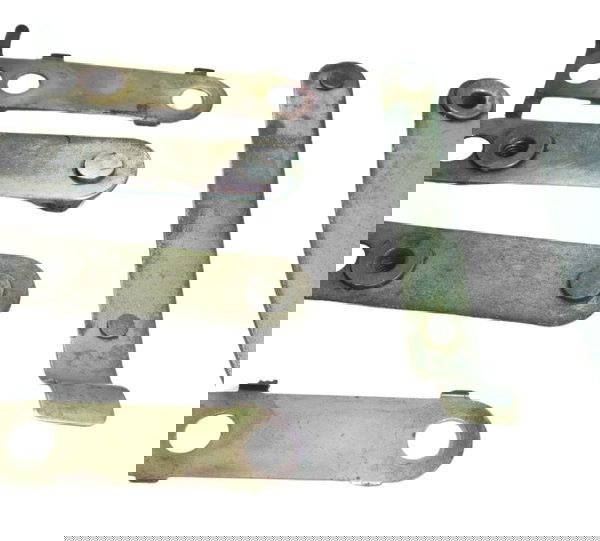 Jogo Suporte Paralama Tras Harley Davidson Fat Boy 07-11 Cinza