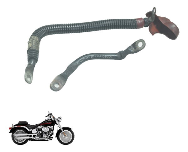 Cabo Bateria +/- Harley Davidson Fat Boy 07-11 Original