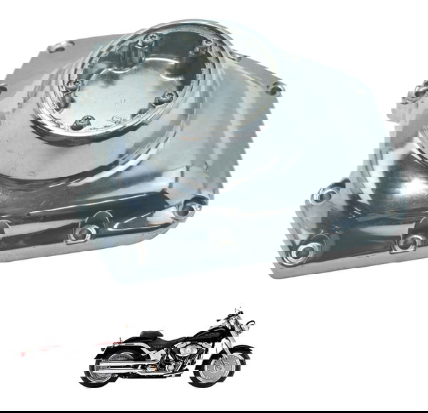 Tampa Motor Direito Harley Davidson Fat Boy 07-11 Original