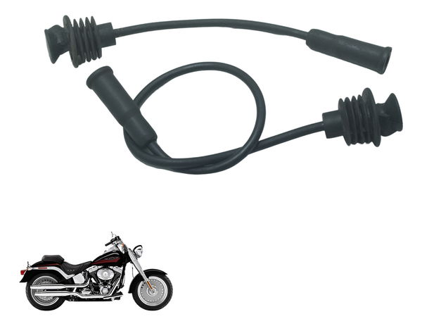 Par Cabo Bobina Ignição Harley Davidson Fat Boy 07-11 Orig