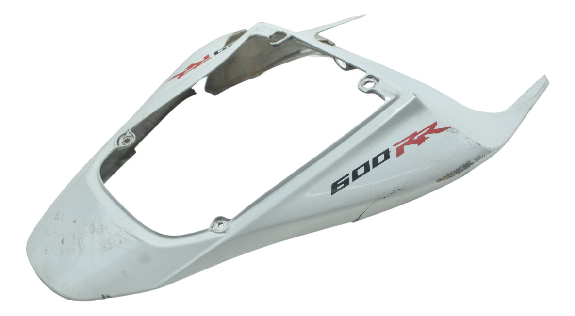 Carenagem Rabeta C/ Avaria Honda Cbr 600 Rr 07-14 Original Branco