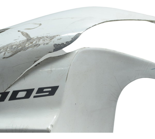 Carenagem Rabeta C/ Avaria Honda Cbr 600 Rr 07-14 Original Branco