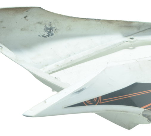 Carenagem Rabeta C/ Detalhes Honda Cbr 600 Rr 07-14 Original Branco