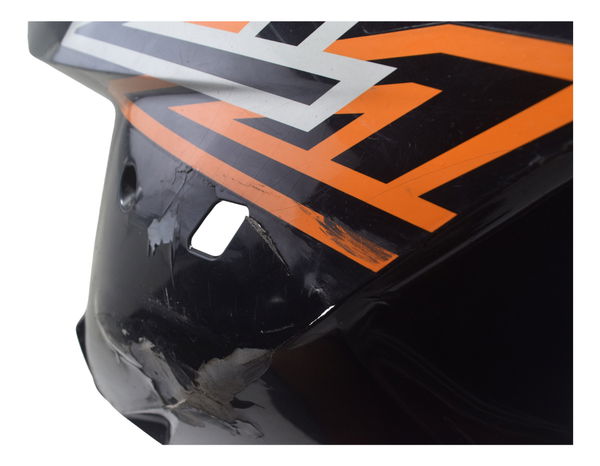 Spoiler Direito C/ Avaria Honda Cbr 600 Rr 07-14 Original