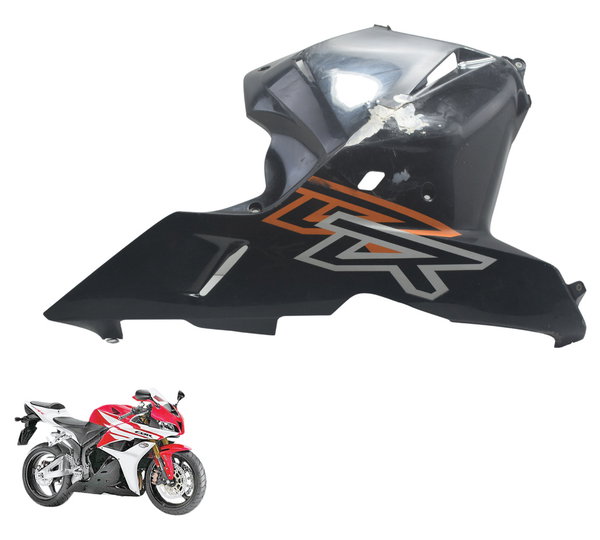 Spoiler Direito C/ Avaria Honda Cbr 600 Rr 07-14 Original Preto