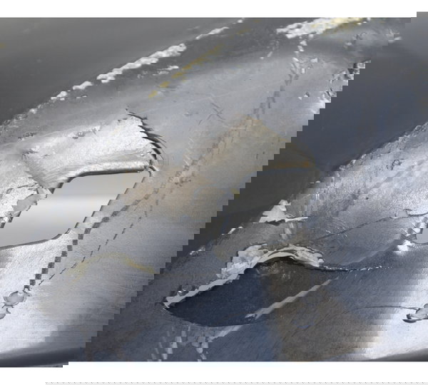 Spoiler Direito C/ Avaria Honda Cbr 600 Rr 07-14 Original Preto