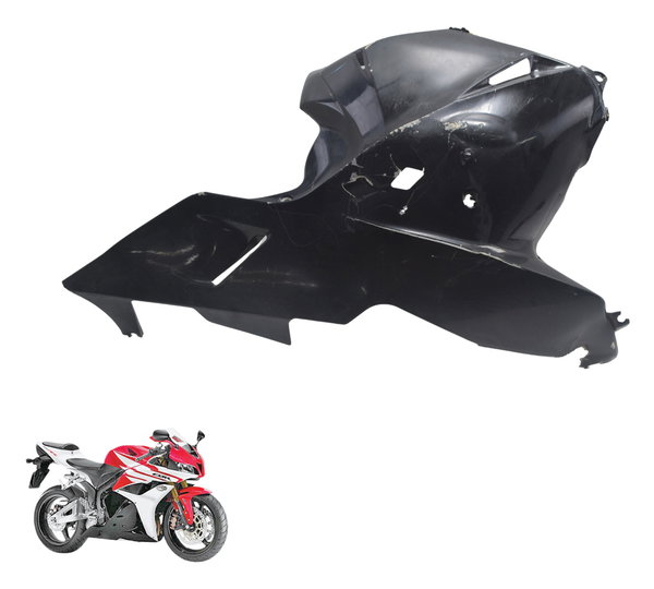 Spoiler Direito C/ Avaria Honda Cbr 600 Rr 07-14 Original Preto