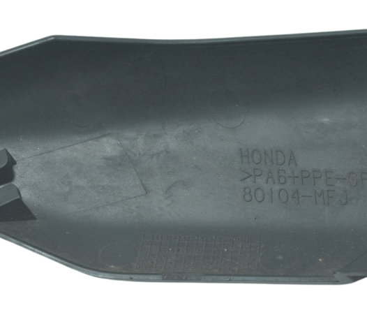 Carenagem Traseira Esquerda Honda Cbr 600 Rr 07-14 Original Preto