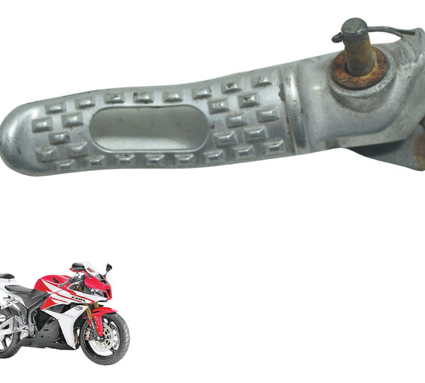 Pedaleira Traseira Esq C/ Avaria Honda Cbr 600 Rr 07-14 Orig