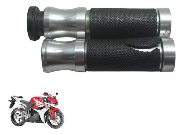 Par Manopla Esportiva C/detalhes Honda Cbr 600 Rr 07-14