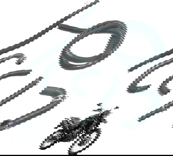 Kit Mangueiras Yamaha Xtz Lander 250 19-22 Original