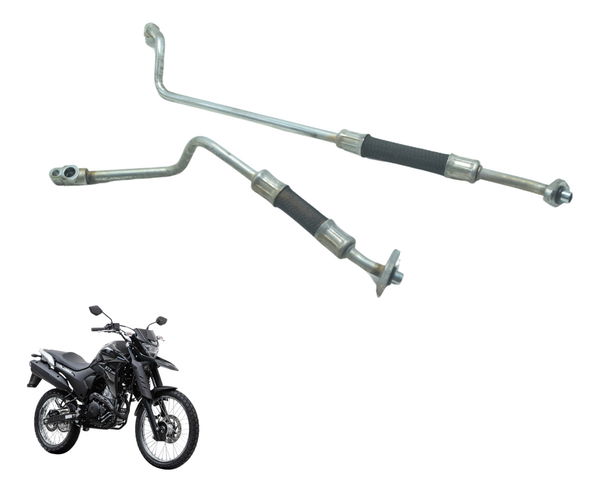 Par Mangueira Óleo Yamaha Xtz Lander 250 19-22 Original