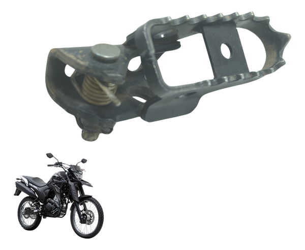 Pedaleira Diant Dir C/ Det Yamaha Xtz Lander 250 19-22 Orig