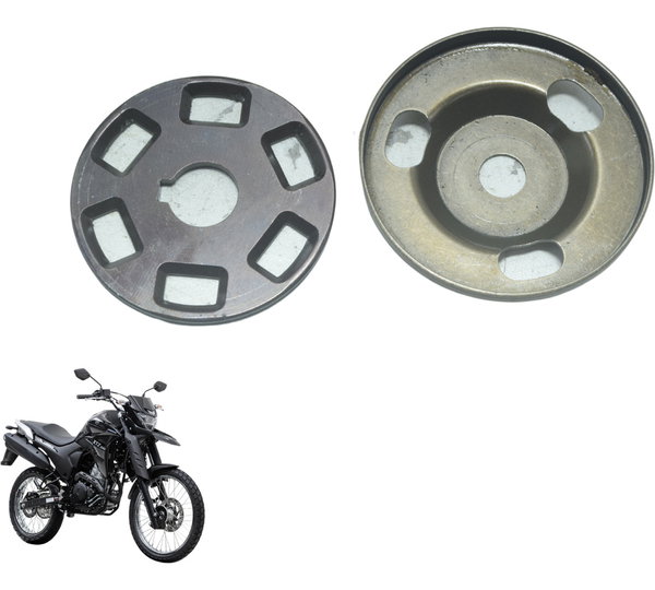 Placa Amortização Yamaha Xtz Lander 250 19-22 Original