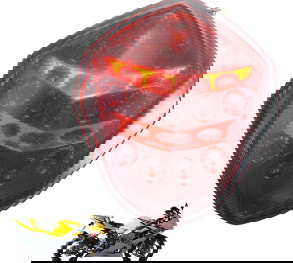 Lanterna Traseira C/avaria Suzuki Gsx-r Srad 1000 02-05 Orig