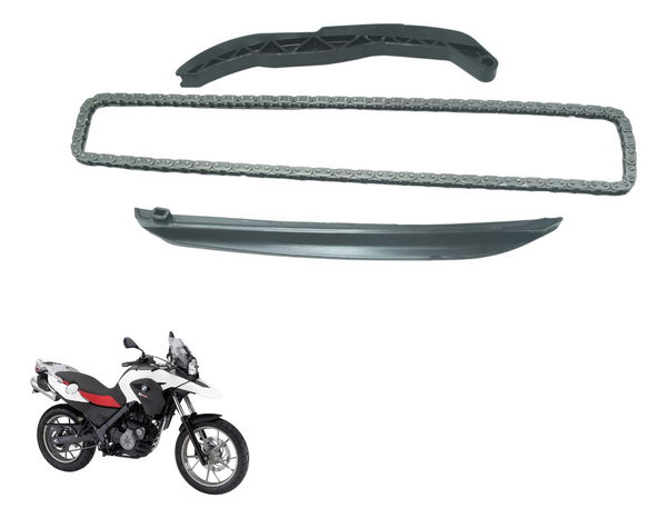 Kit Guia Tensor Corrente Comando Bmw G 650 Gs 05-16 Original