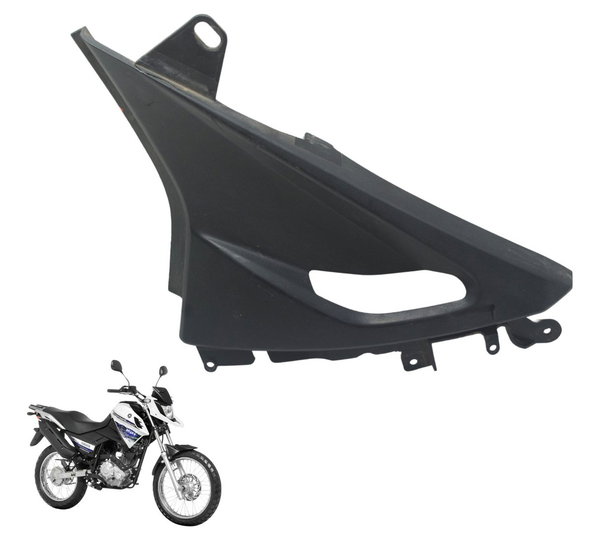 Tampa Lateral Esq C/ Avaria Yamaha Xtz Crosser 15-23 Orig