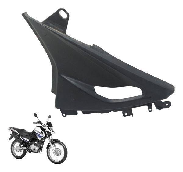 Tampa Lateral Esq C/ Avaria Yamaha Xtz Crosser 15-23 Orig
