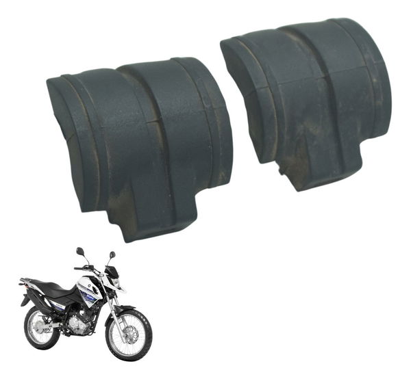 Par Borracha Suporte Tanque Yamaha Xtz Crosser 15-23 Orig