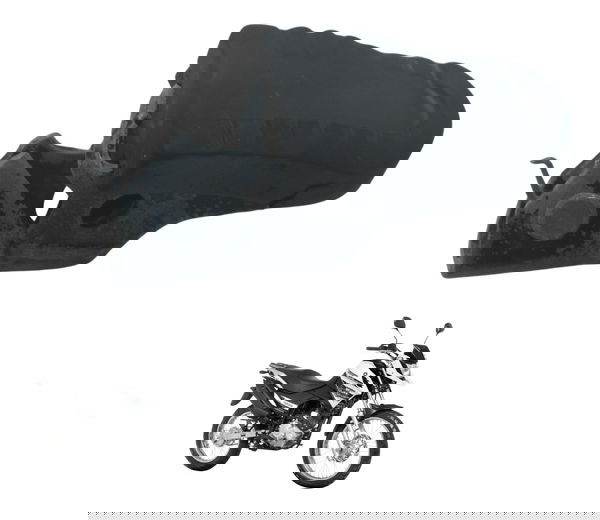 Pedaleira Dianteira Esq C/ Detalhes Yamaha Xtz Crosser 15-23