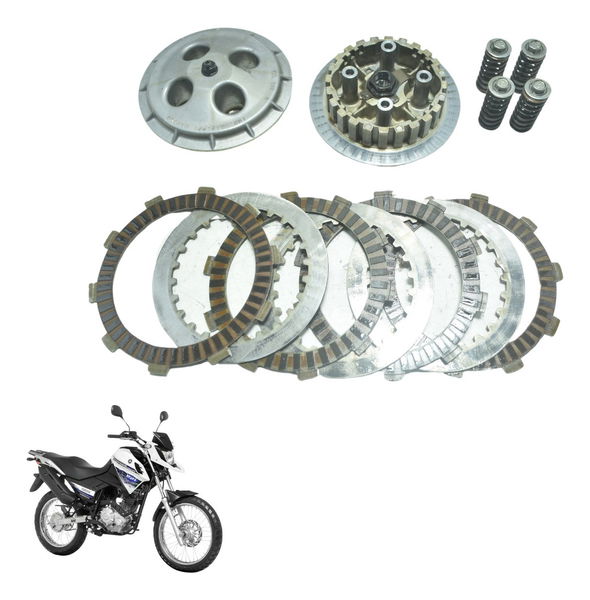 Cubo E Platô Embreagem Yamaha Xtz Crosser 15-23 Original
