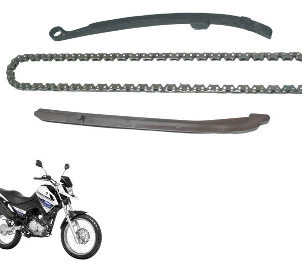 Kit Guia Tensor Corrente Comando Yamaha Xtz Crosser 15-23