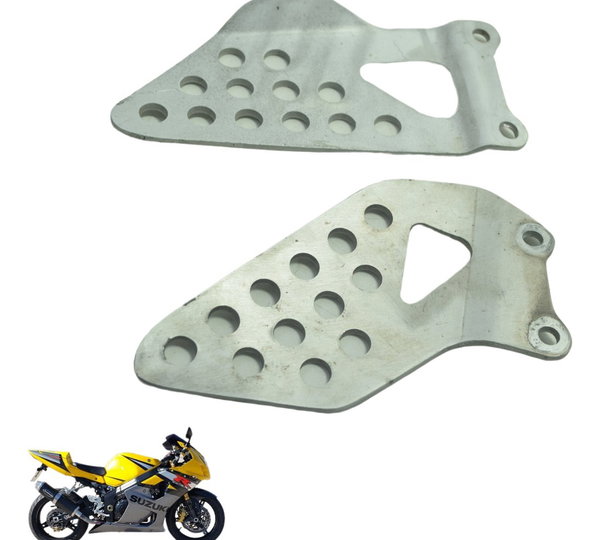 Par Protetor Pedaleira Suzuki Gsx-r Srad 1000 02-05 Original