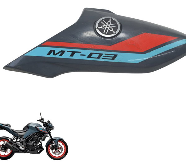 Carenagem Lateral Esquerda C/ Avaria Yamaha Mt 03 20-24 Orig