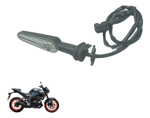 Pisca Traseiro Esquerdo C/ Detalhes Yamaha Mt 03 20-24 Orig