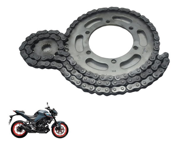 Kit Relação Riffel Yamaha Mt 03 20-24