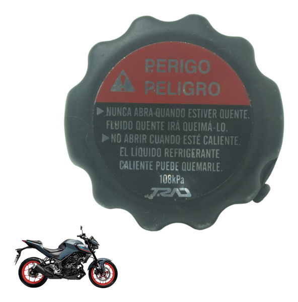 Tampa Radiador Yamaha Mt 03 20-24 Original